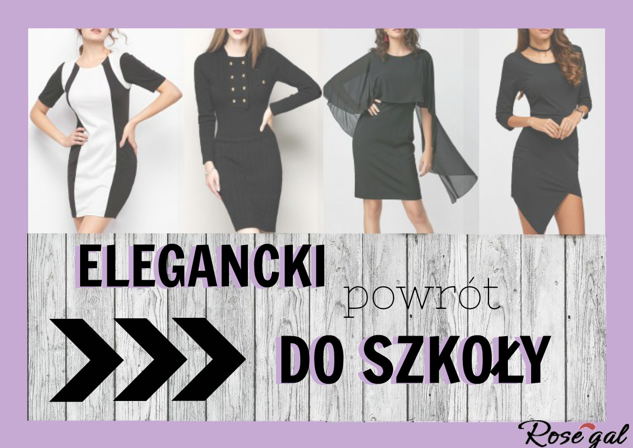 KLAAUDINESS: CASUAL BODYCON DRESS - ELEGANCKI POWRÓT DO SZKOŁY