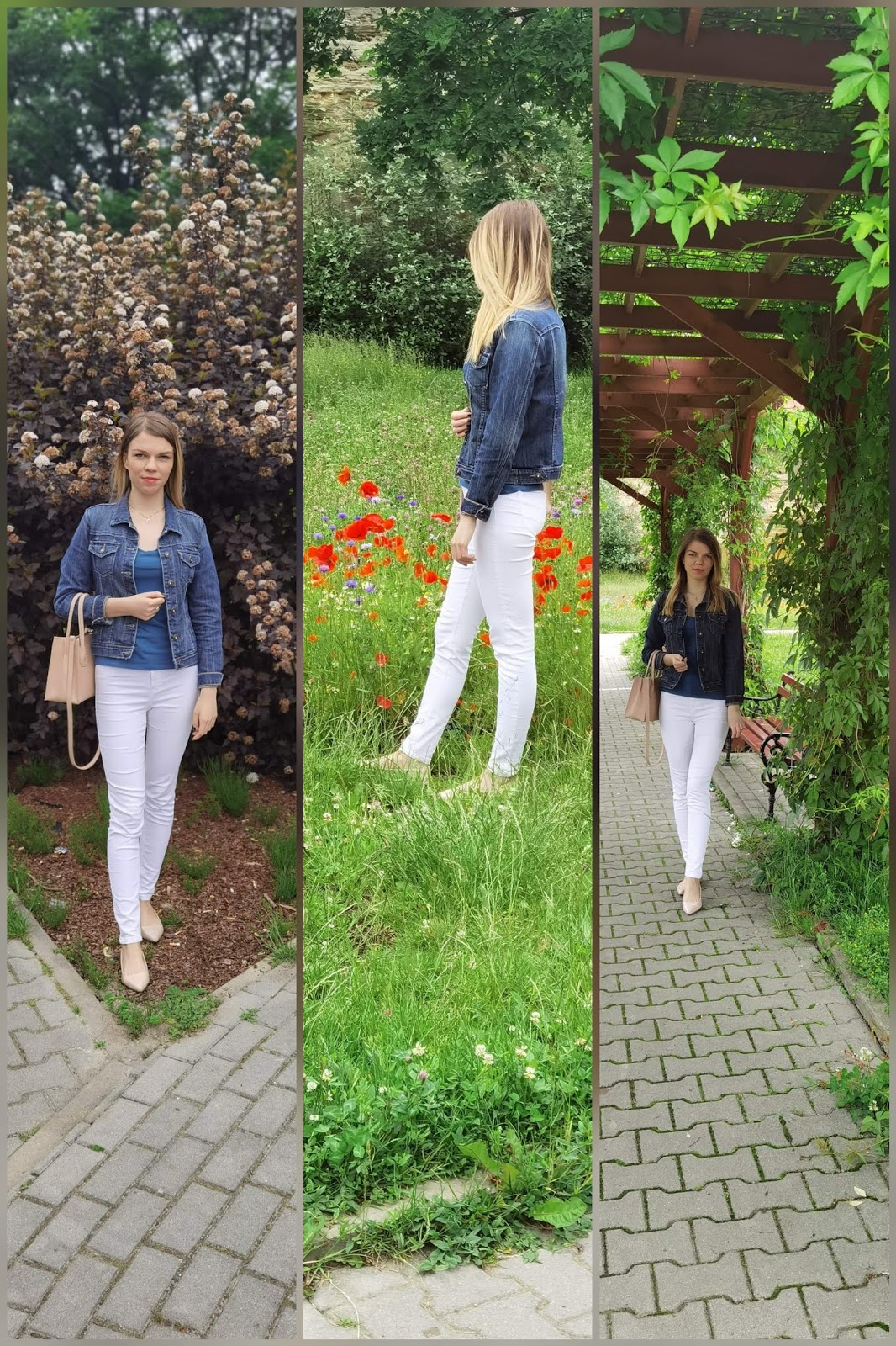 SEA BLOUSE&WHITE JEANS - STYLIZACJA I MAKIJAŻ