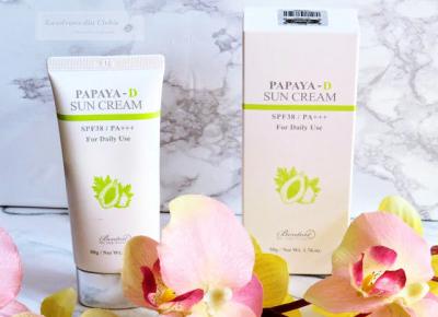 BENTON Krem ochronny Papaya-D Sun Cream SPF38 / PA+++ - kwadrans dla ciebie