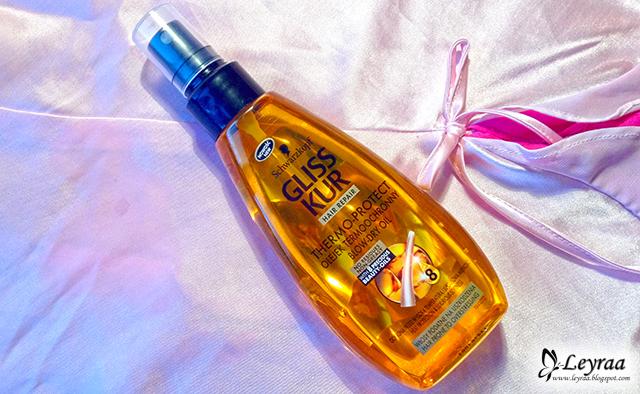 Schwarzkopf Gliss Kur, Thermo-Protect, Blow Dry Oil (Olejek termoochronny) | Blog Fashion and Beauty - Personal by Leyraa