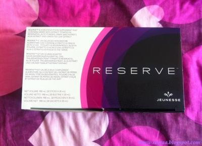 Jeunesse Suplement diety RESERVE | Blog Fashion and Beauty - Personal by Leyraa