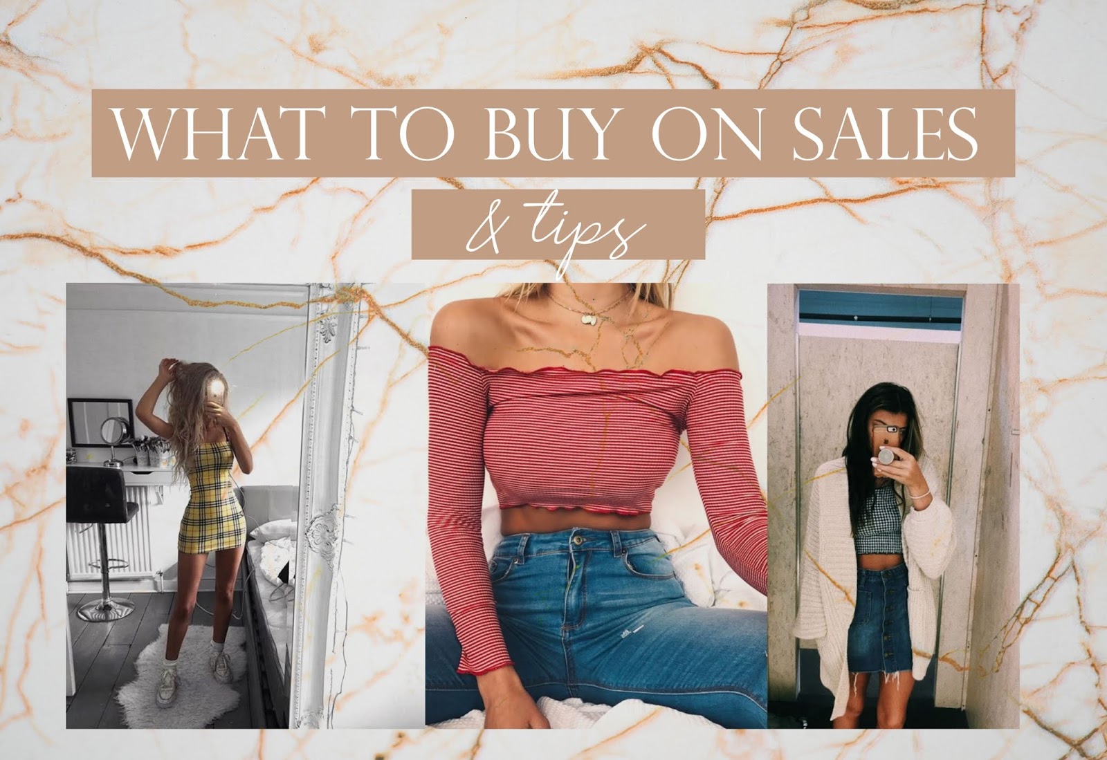 What to buy on sales + tips