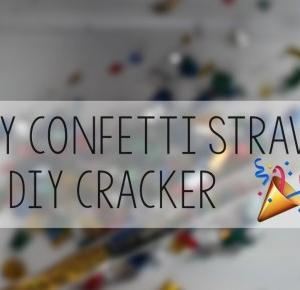 DIY Confetti Straws 