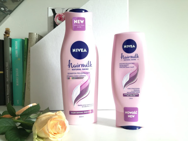 NIVEA HAIRMILK | MLECZNY ZESTAW WYZWALAJĄCY BLASK WŁOSÓW