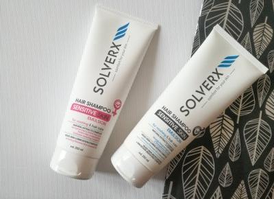 SOLVERX | Delikatne szampony do włosów dla kobiet i mężczyzn - Malinowe C.