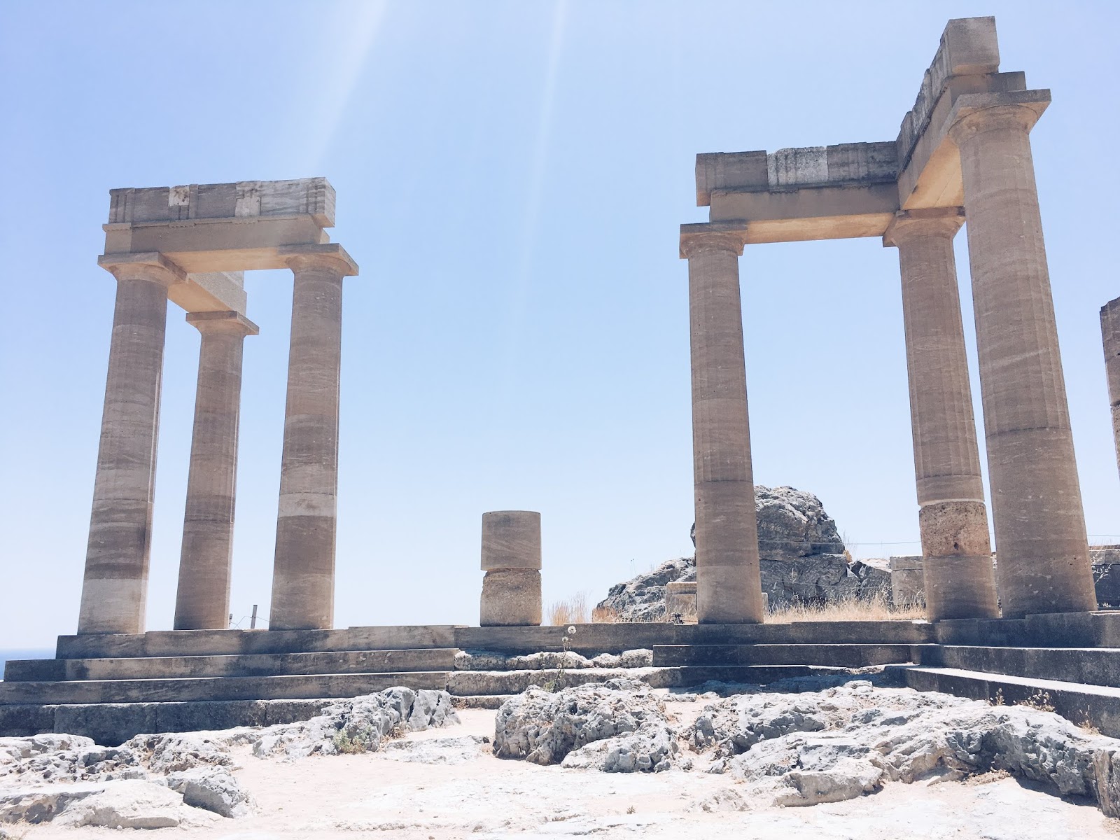 Mar  Lena: Lindos - najpiękniejsze miasto na wyspie Rodos