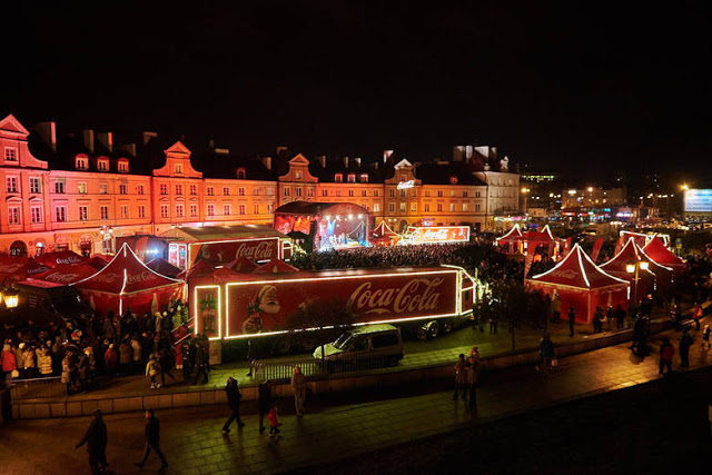 Marcelina Kornelia: Ciężarówki Coca-cola #podarujradosc