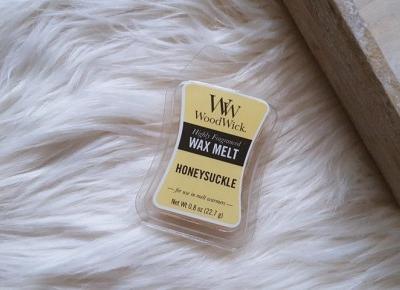 Woodwick Honeysuckle | Recenzja wosku zapachowego