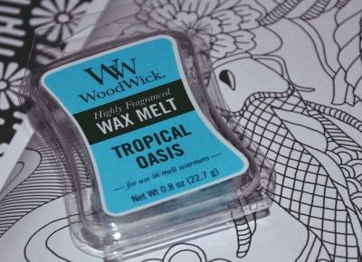 WoodWick - Tropical Oasis | Recenzja wosku zapachowego