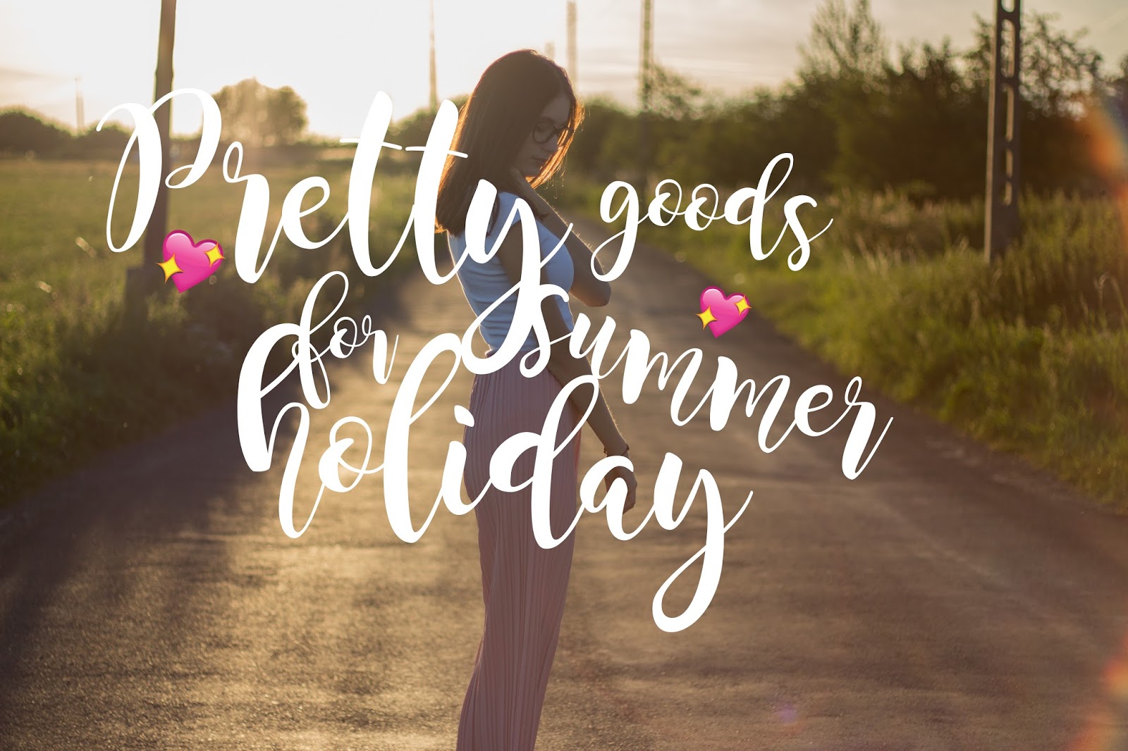 Pretty goods for summer holiday | she in 