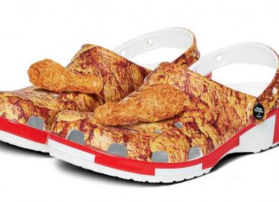 KFC x crocs - buty pachnące kurczakiem