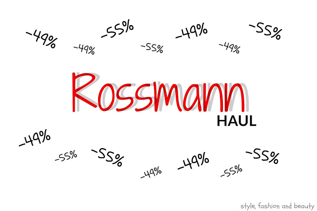 Co kupiłam na promocji w Rossmannie -49%,-55%? | HAUL