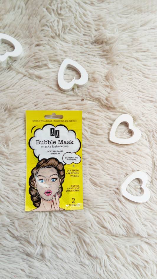 Bąbelki na twarzy!