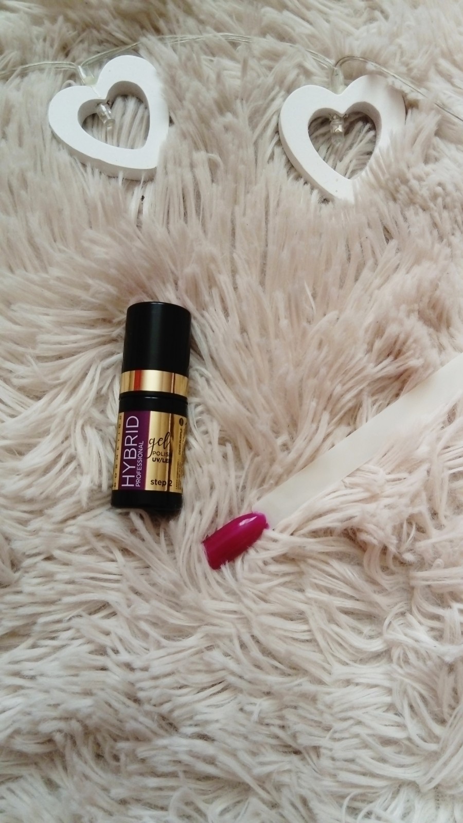 Przepiękna fuksja na paznokciach!