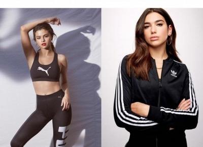 Sportowe kampanie video: Selena Gomez vs. Dua Lipa