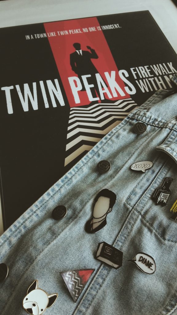 Przypinki dla fana Twin Peaks - diy. - Podróż na księżyc