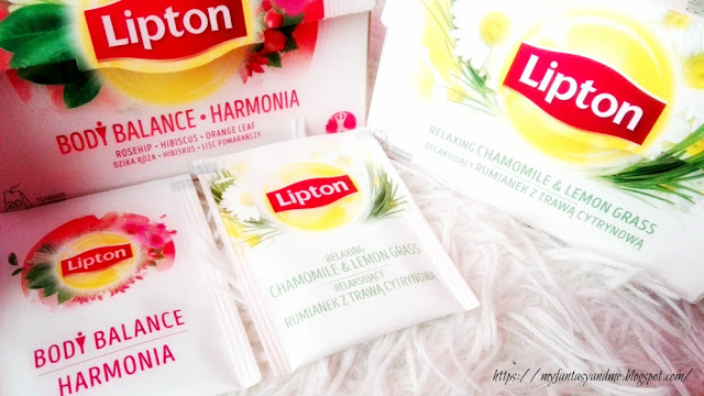 Myfantasyandme: Lipton - Body Balance, Sweet Nights, Relaxing, czyli moc herbat zioÅowych !
