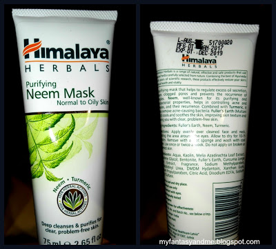 Myfantasyandme: Himalaya Herbals - Purifying Neem Mask - Maska oczyszczająca z miodli indyjskiej