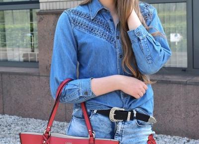 POWRÓT DO LAT 90 / TOTAL JEANS LOOK