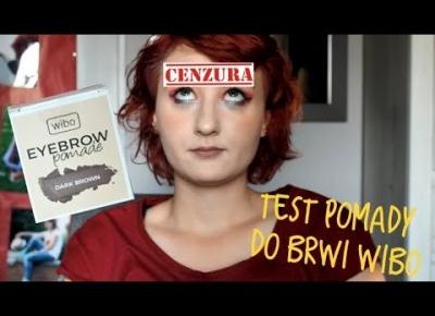 TEST POMADY DO BRWI WIBO - Nareszcie Piątek! #39