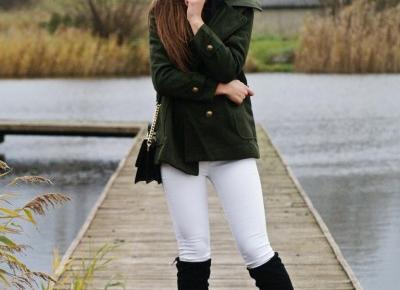 ARMY GREEN COAT & ALDO BAG - Sensiblees ❤