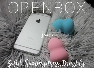 OPENBOX from Zaful, Sammydress, Dresslily - SharpeeE