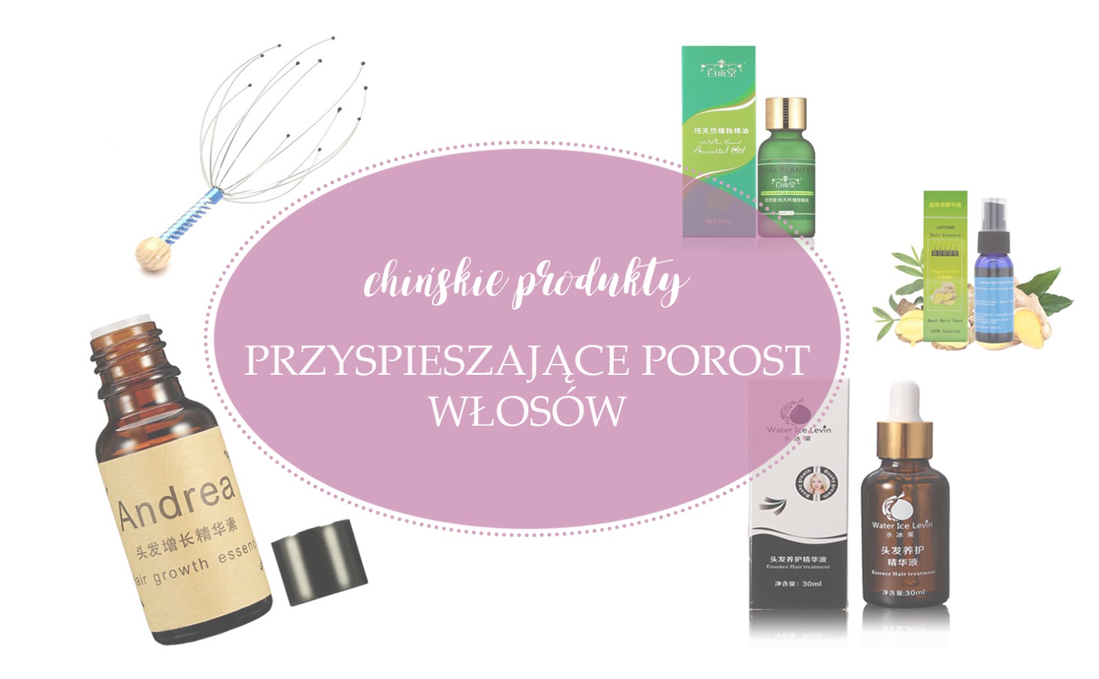 Chińskie produkty przyśpieszające porost włosów