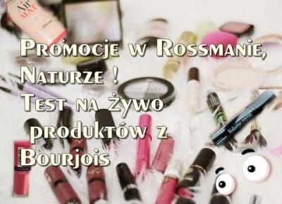 Promocje Rosmman, Natura,Douglas , test na żywo ♥