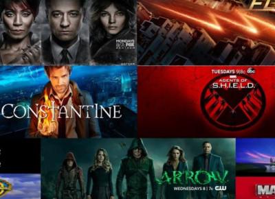 Komiksy na srebrnym ekranie - Seriale Srebrnego Ekranu