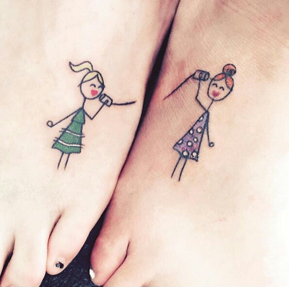 Tatuaże dla sióstr #1