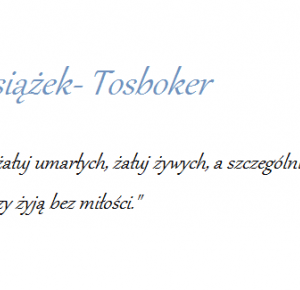 Recenzje Tosboker: Istnieją dwa sposoby na utrzymanie tajemnicy: milczenie albo kłamstwo.