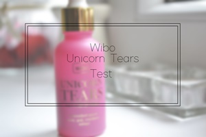 Book Written Rose: Wibo Unicorn Tears Test