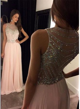 Crystal Chiffon Prom Dress--27dress.com