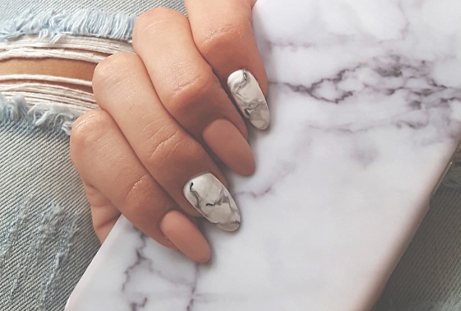 Marble Nails – Marmurkowe Paznokcie - KROK PO KROKU