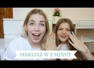 MAKIJAŻ W 5 MINUT LEWĄ RĘKĄ!