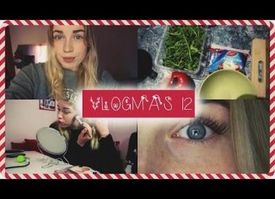 ZROBIŁAM SOBIE RZĘSY| VLOGMAS#12