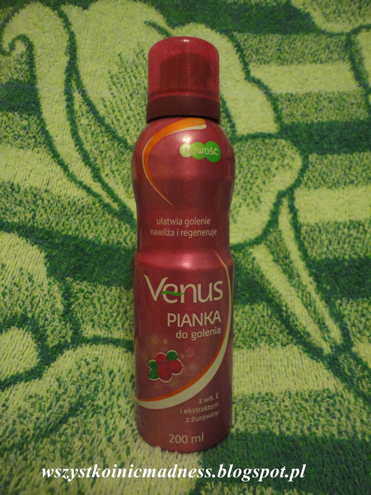 Z mojej strony lustra: Venus pianka do golenia