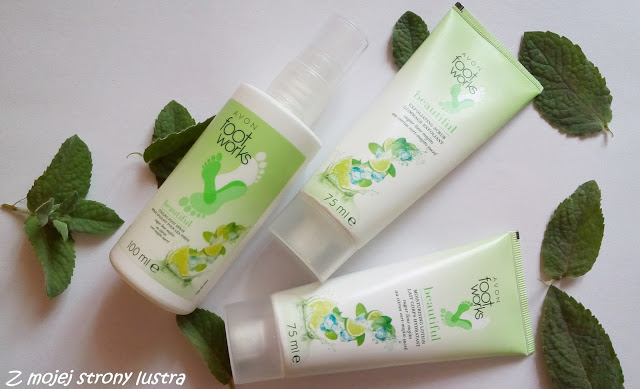 Świeżość i odprężenie stóp z limonkowym mojito od Avon | Z mojej strony lustra - blog kosmetyczny