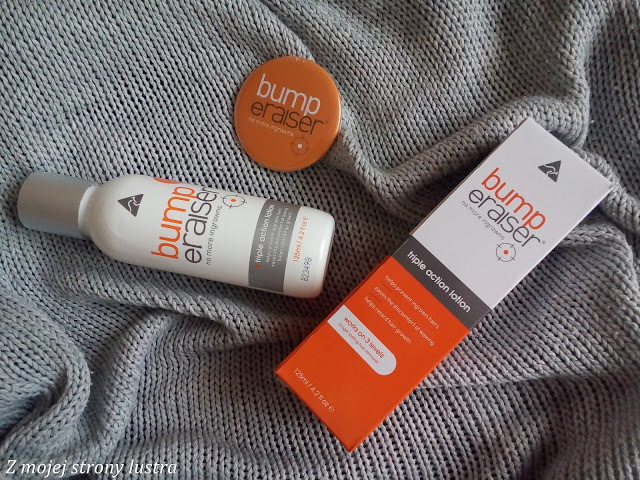 Bump eRaiser - Triple Action Lotion - recenzja | Z mojej strony lustra - blog kosmetyczny