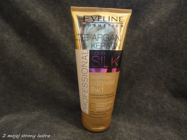 Eveline: Arganowa odżywka 8w1 do włosów (d/s) | Z mojej strony lustra - blog kosmetyczny