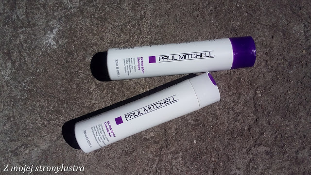 Z mojej strony lustra: Paul Mitchell Extra body szampon i odżywka (d/s) do włosów