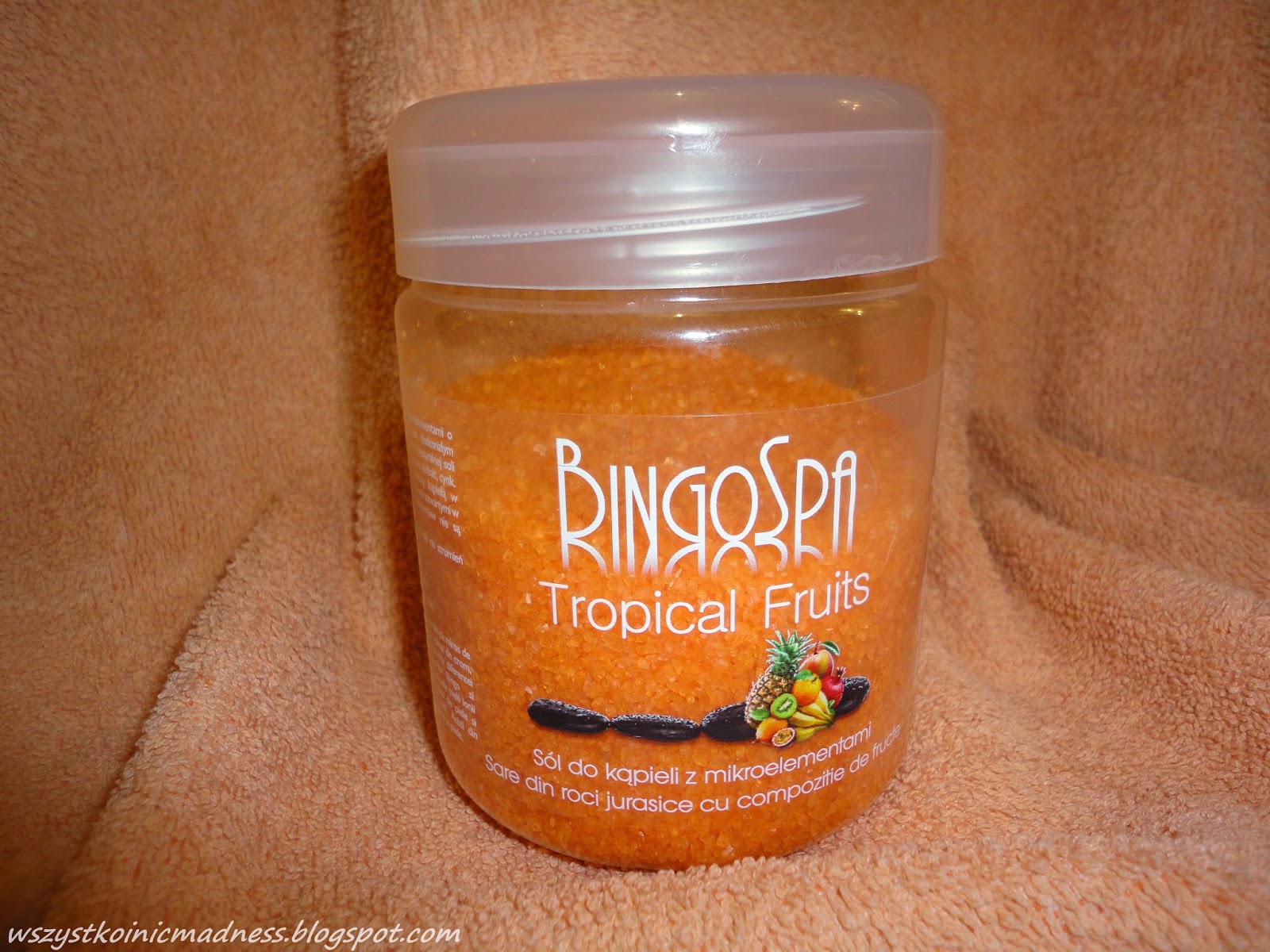 Z mojej strony lustra: Wspomnienie z dzieciństwa, czyli tropikalna sól do kąpieli od BingoSpa