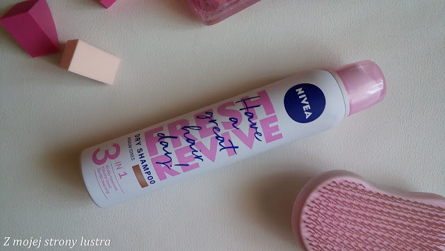 Nivea Suchy szampon dla szatynek Fresh Revive | Z mojej strony lustra - blog kosmetyczny