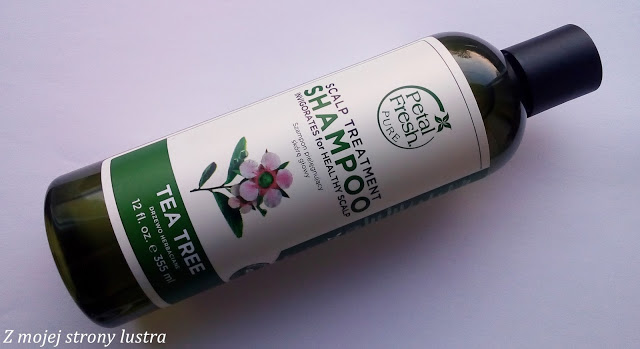 Petal Fresh szampon pielęgnujący skórę głowy Tea Tree | Z mojej strony lustra - blog kosmetyczny