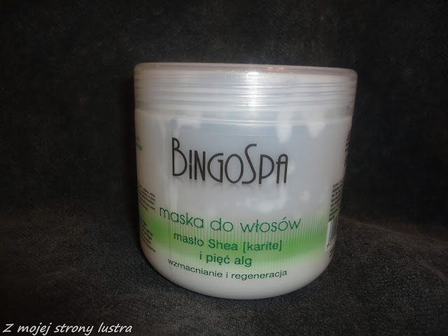 BingoSpa maska do włosów masło Shea i pięć alg | Z mojej strony lustra - blog kosmetyczny