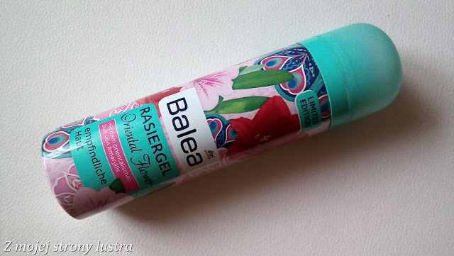 Balea Oriental Flower żel do golenia | Z mojej strony lustra - blog kosmetyczny