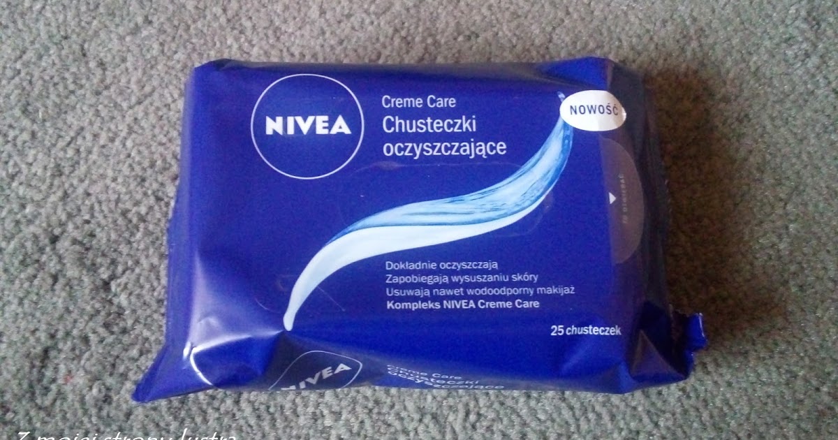 Z mojej strony lustra: Chusteczki do demakijażu Nivea Cream Care