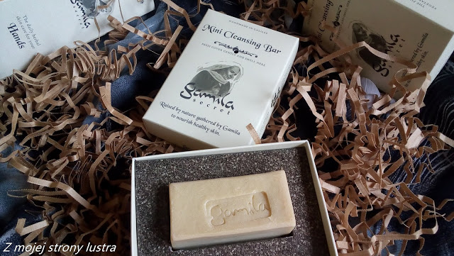 Gamila Secret Kostka pielęgnacyjna Soothing Geranium Mini | Z mojej strony lustra - blog kosmetyczny