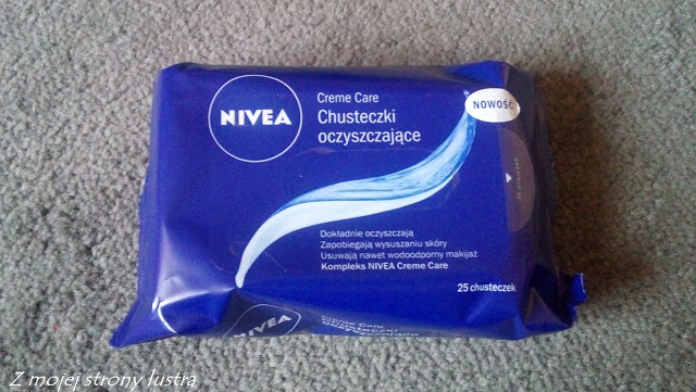 Chusteczki do demakijażu Nivea Cream Care | Z mojej strony lustra - blog kosmetyczny