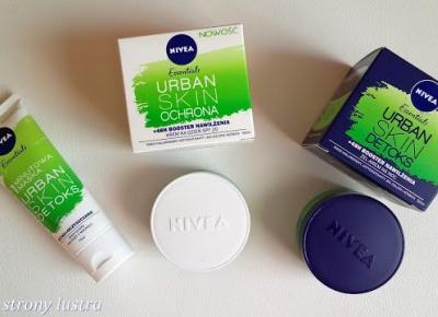 Nivea Urban Skin: maska do twarzy, krem na dzień, krem na noc | Z mojej strony lustra - blog kosmetyczny